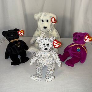 TY Beanie Baby & Buddy Set – The End, The Beginning, Millennium – 1999-2000 Comm